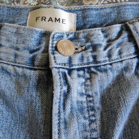 FRAME The Skater Bermuda Shorts (Irvington) Size 29, Pre-owned (Good Condition) - Picture 10 of 13